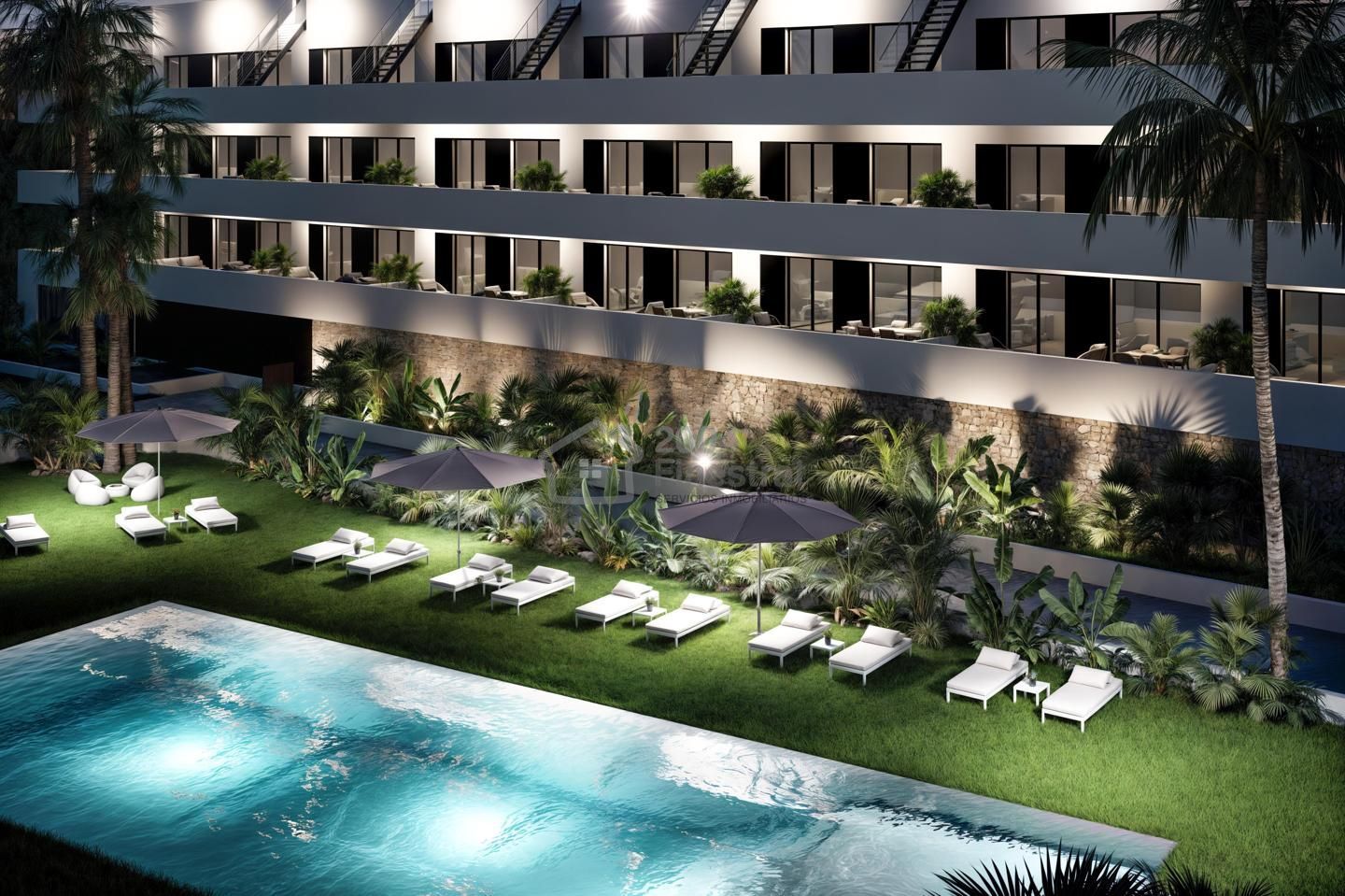 Piscina de Pis en venda en Finestrat amb Terrassa, Traster i Piscina comunitària