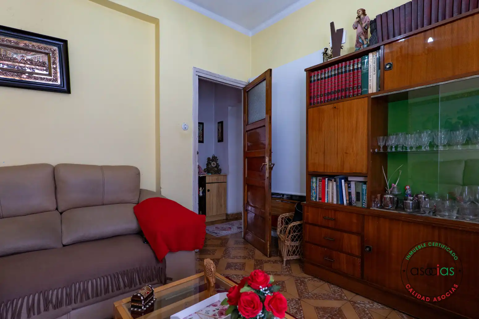 Sala de estar de Piso en venta en Gijón 