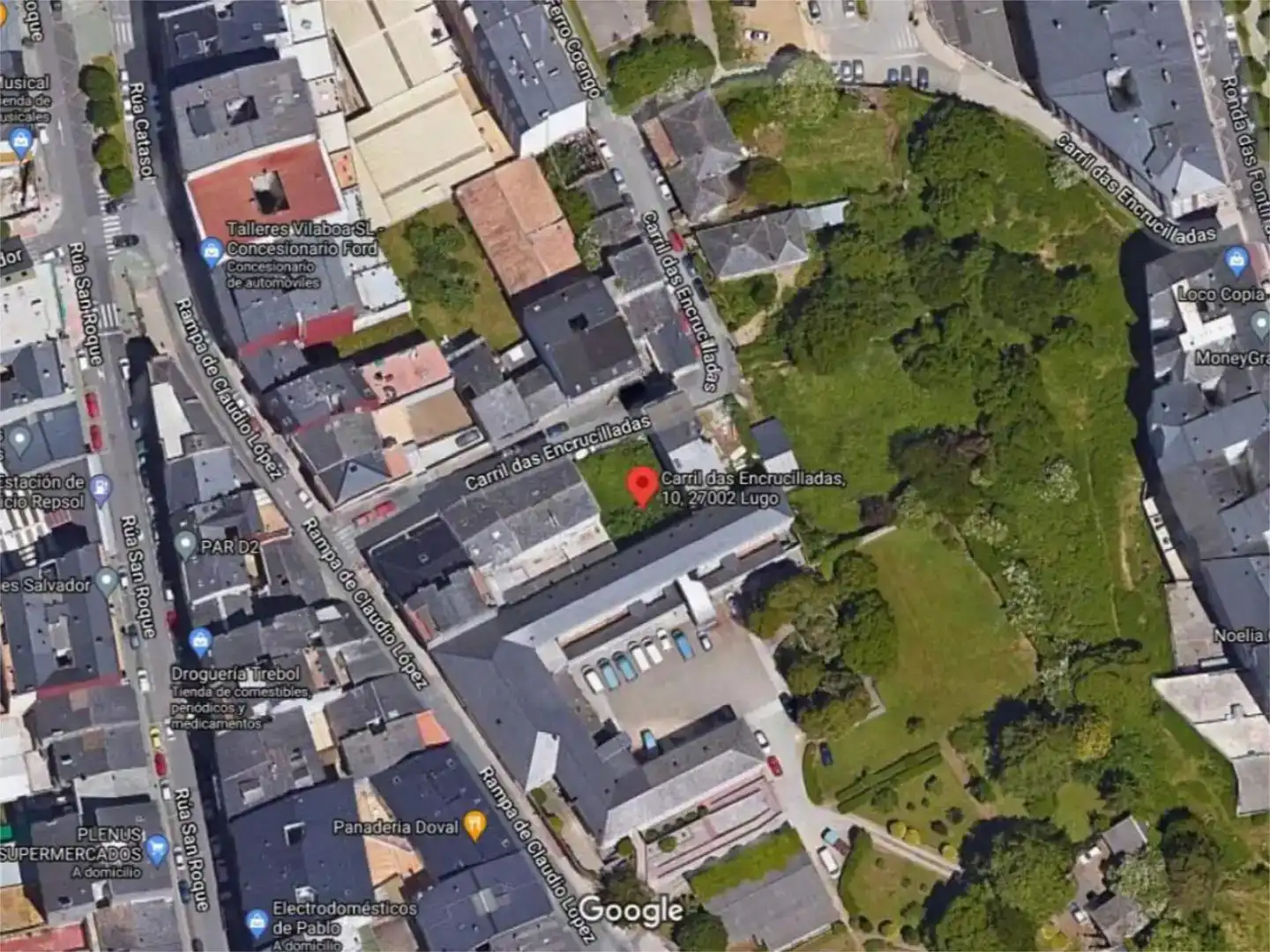 Vista exterior de Terreno en venta en Lugo