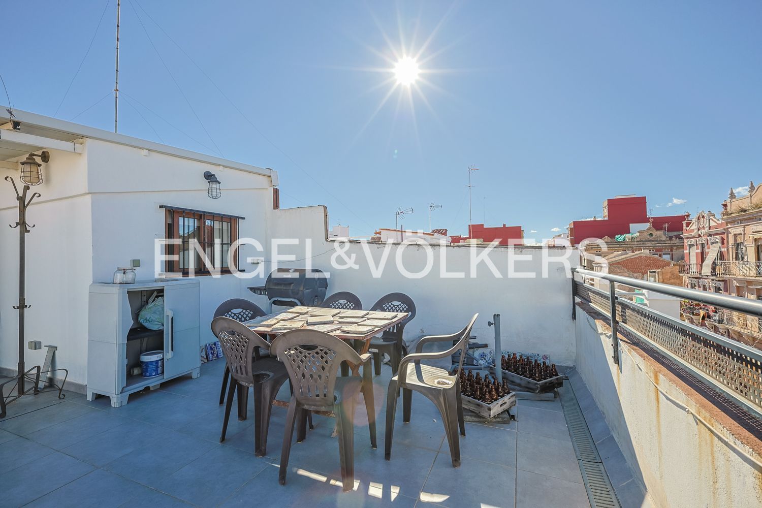 Terrassa de Apartament en venda en  Valencia Capital amb Aire condicionat, Calefacció i Traster