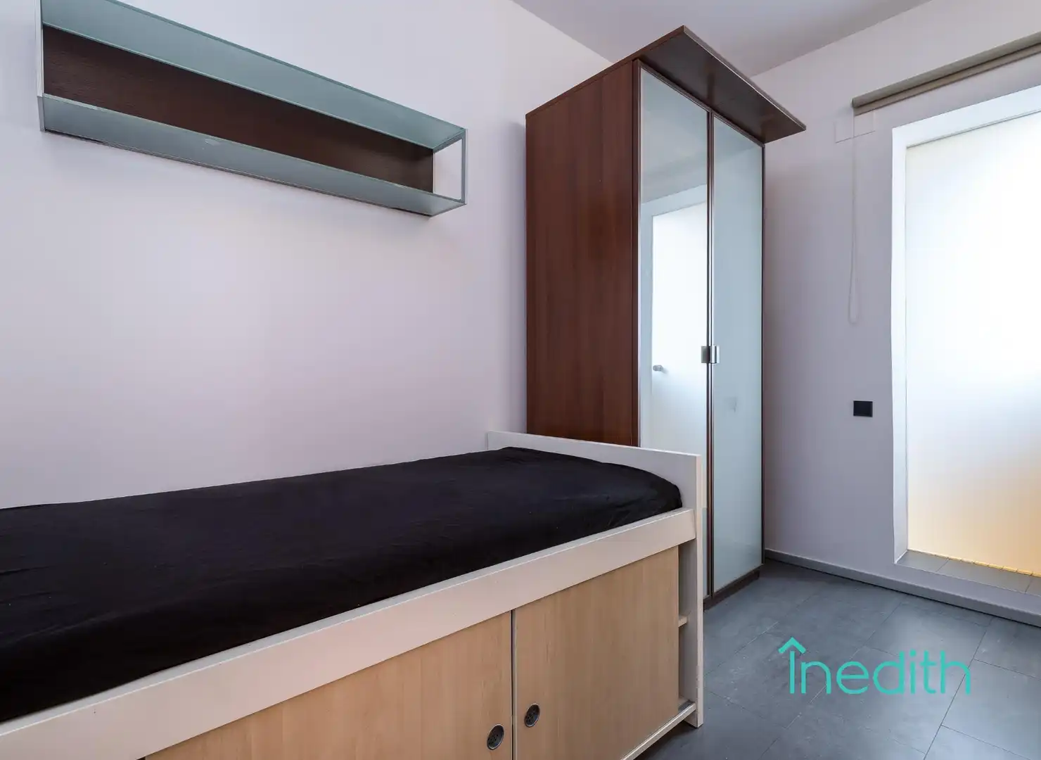 Bedroom of Flat for sale in Barcelona  with Air Conditioner, Terrace and Furnished