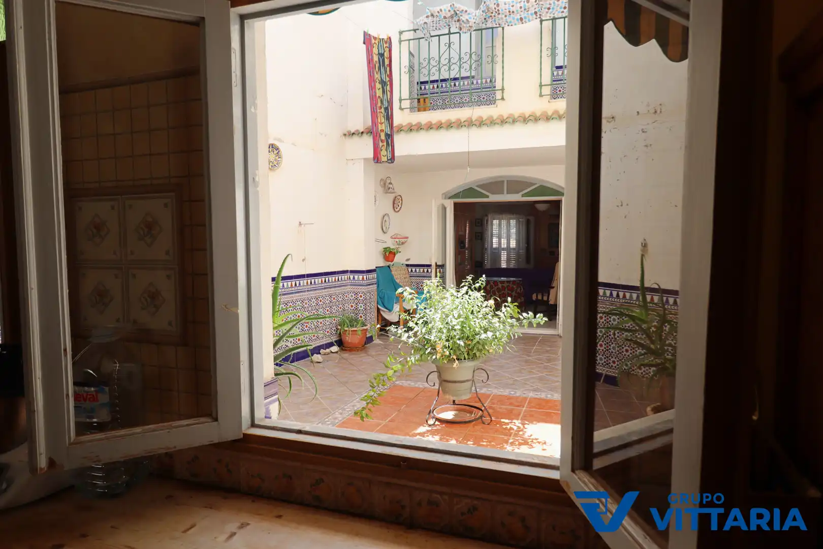 Jardín de Casa adosada en venta en Almería con Aire acondicionado, Terraza y Trastero