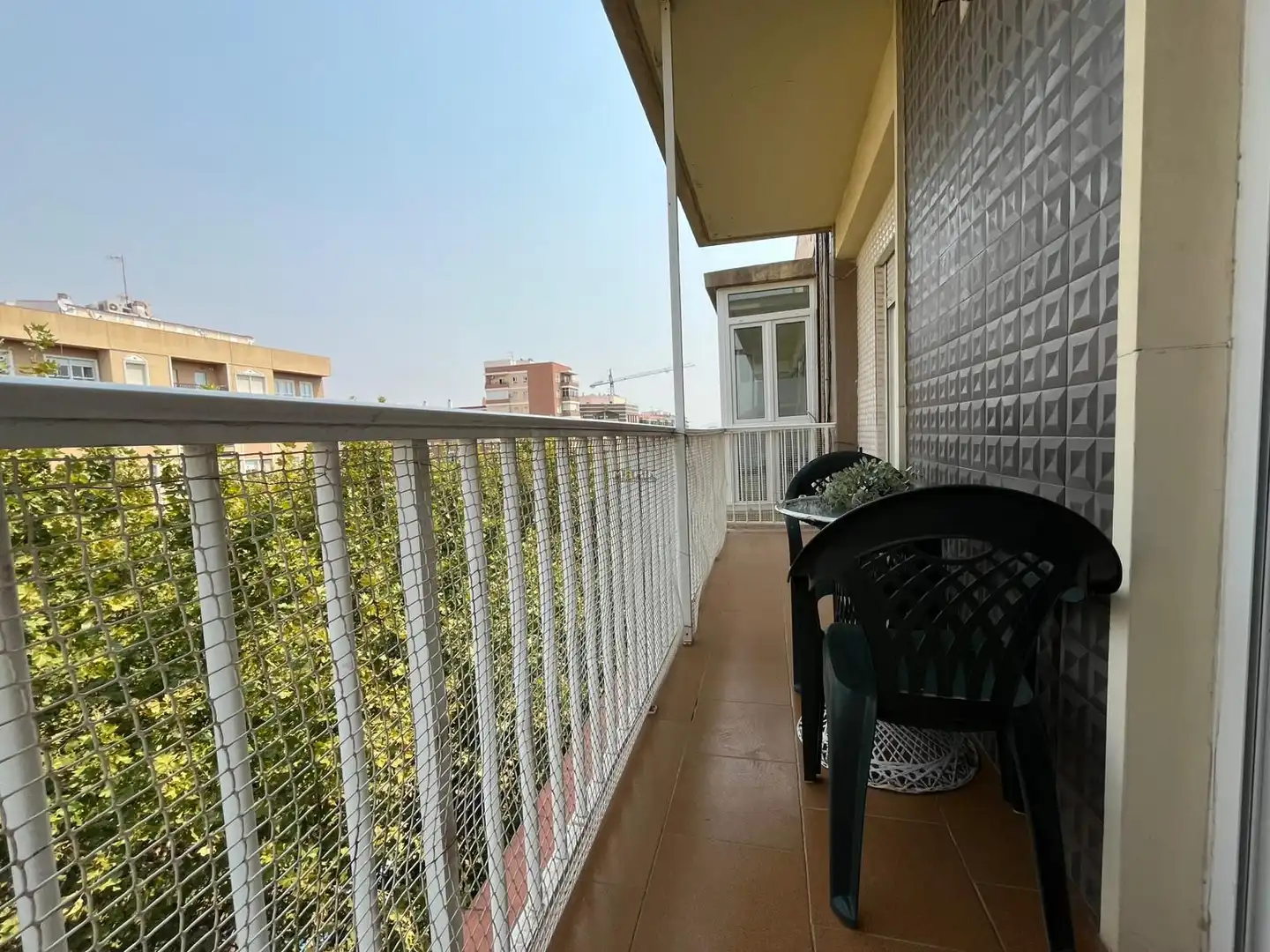 Terraza de Piso de alquiler en Cartagena con Amueblado, Horno y Lavadora