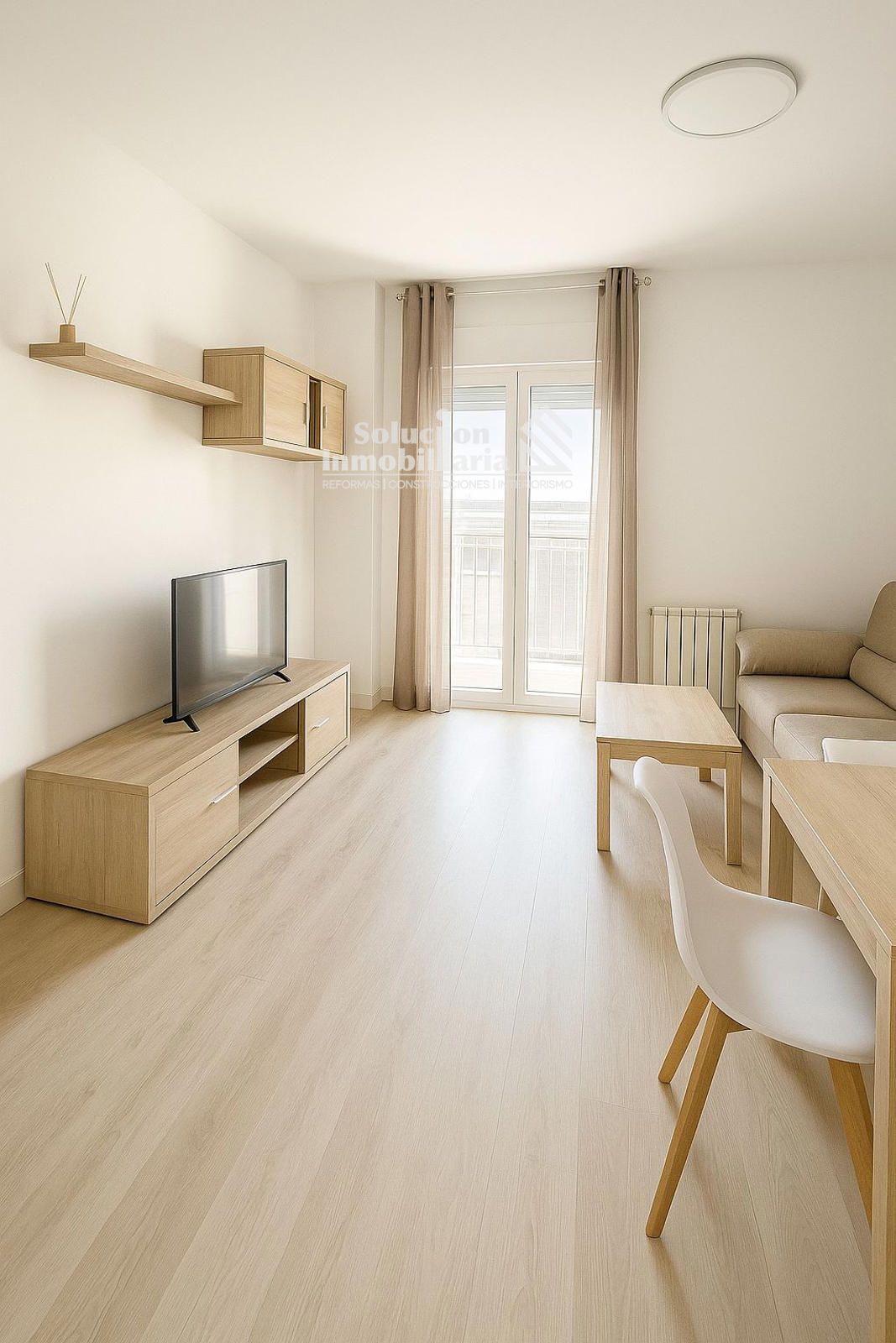 Sala d'estar de Pis en venda en Saucelle amb Calefacció, Parquet i Terrassa