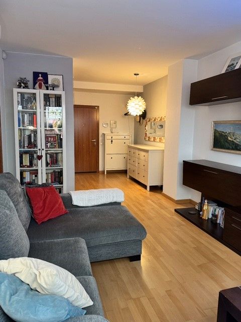 Living room of Flat for sale in Terrassa  with Air Conditioner, Heating and Parquet flooring