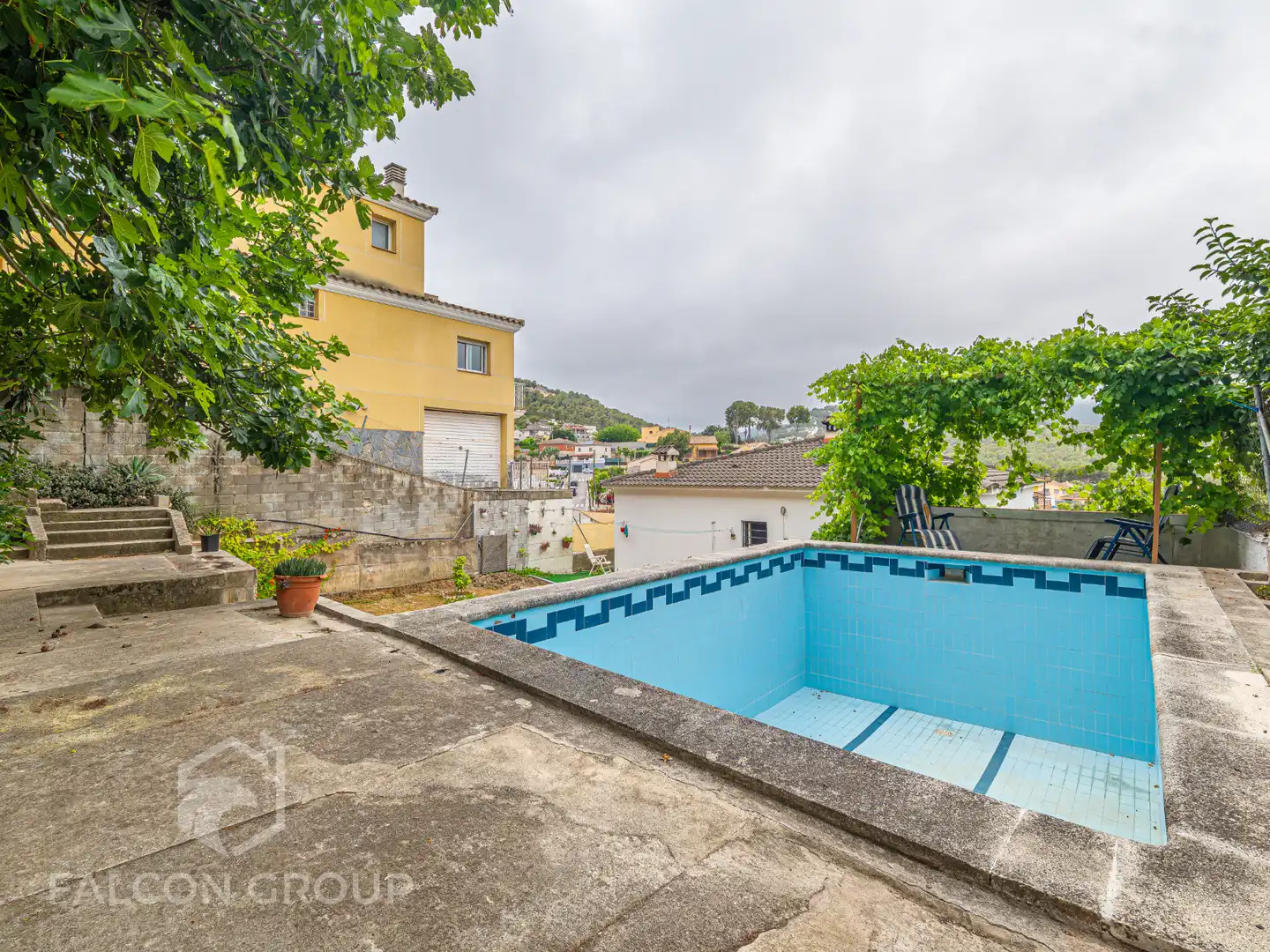 Piscina de Casa o chalet en venta en Canyelles con Jardín privado, Terraza y Piscina