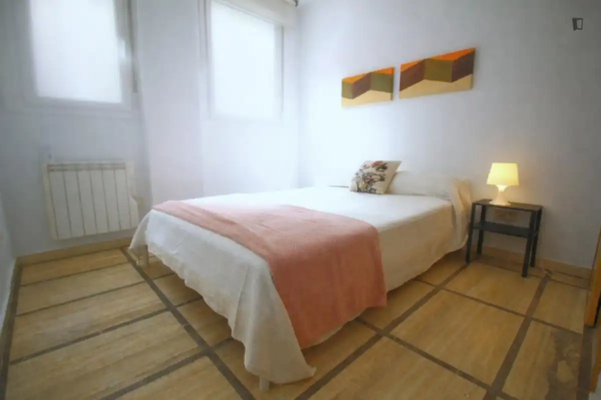 Bedroom of Study for rent in Madrid  with Furnished, Washing machine and Internet