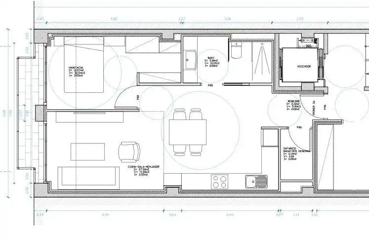 Piso de alquiler en Barcelona con Aire acondicionado, Calefacción y Amueblado