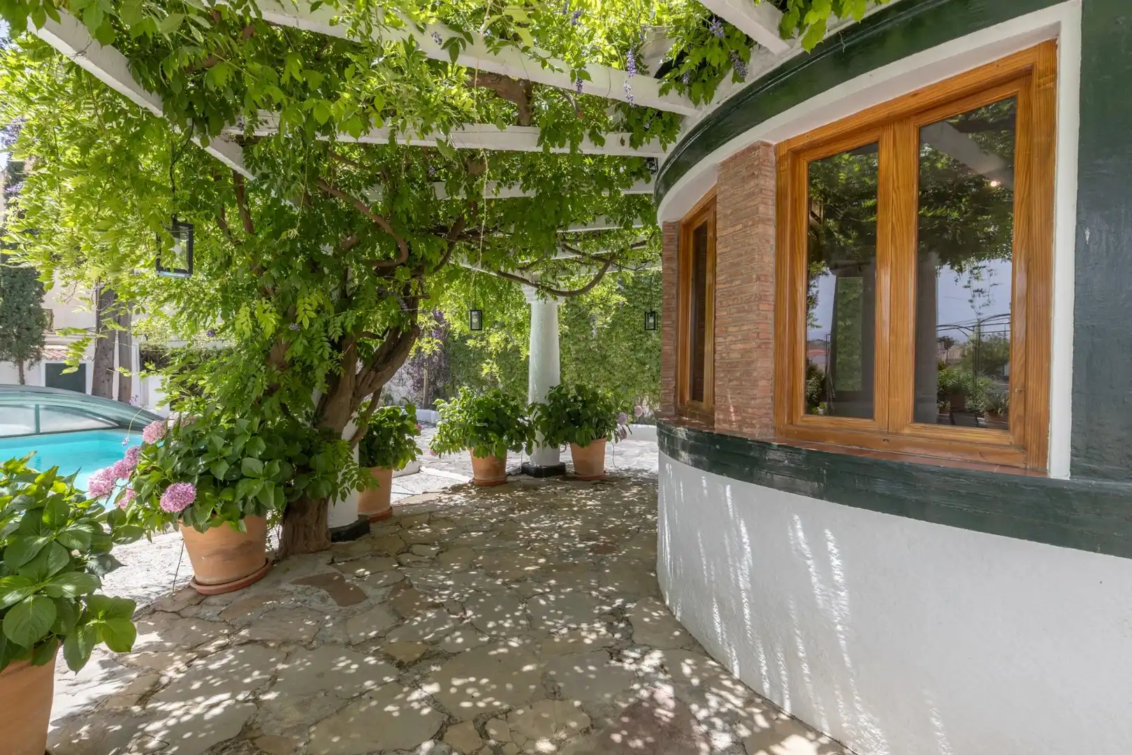 Terraza de Casa o chalet en venta en Las Gabias con Aire acondicionado, Calefacción y Jardín privado