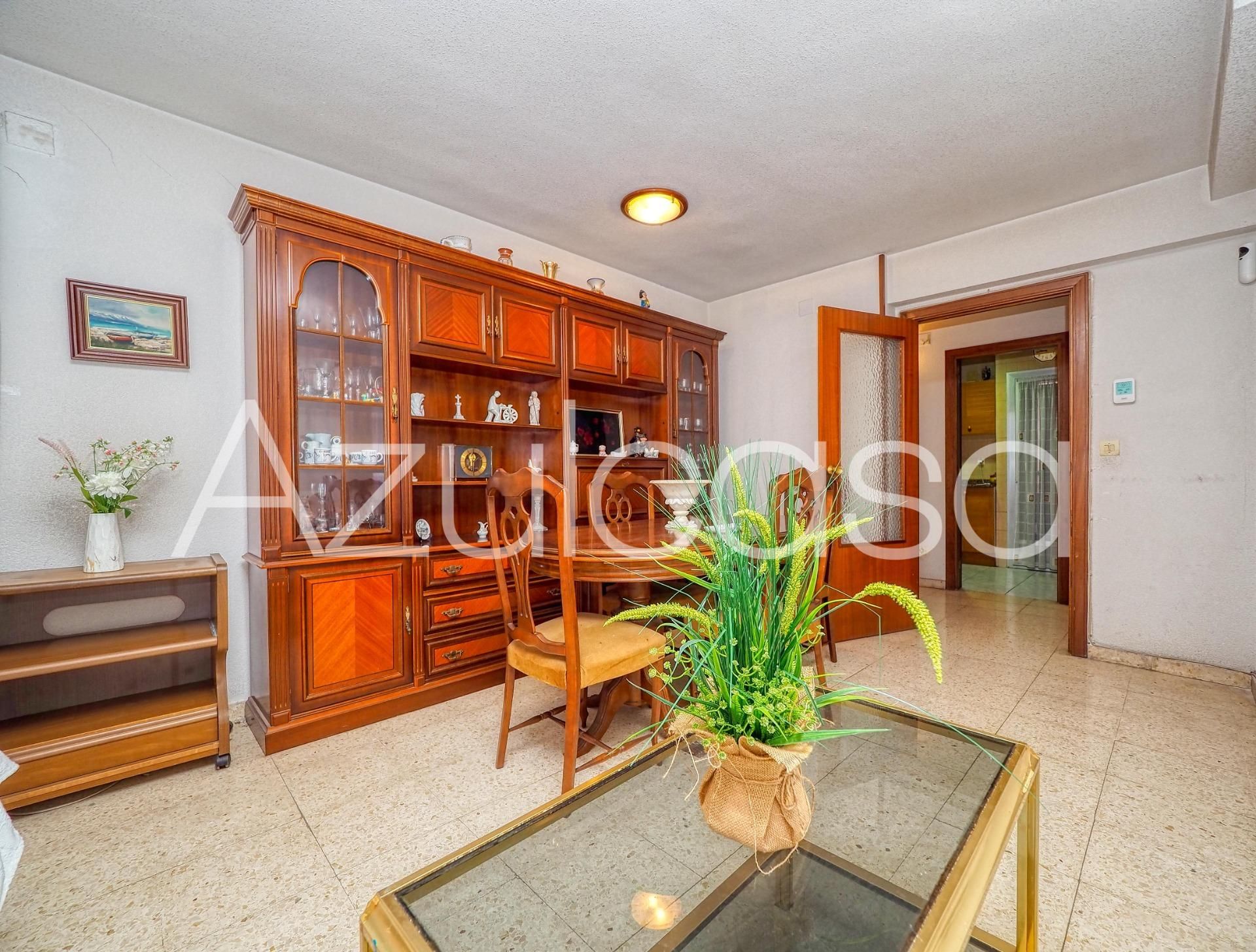 Living room of Flat for sale in Alicante / Alacant  with Terrace and Alarm