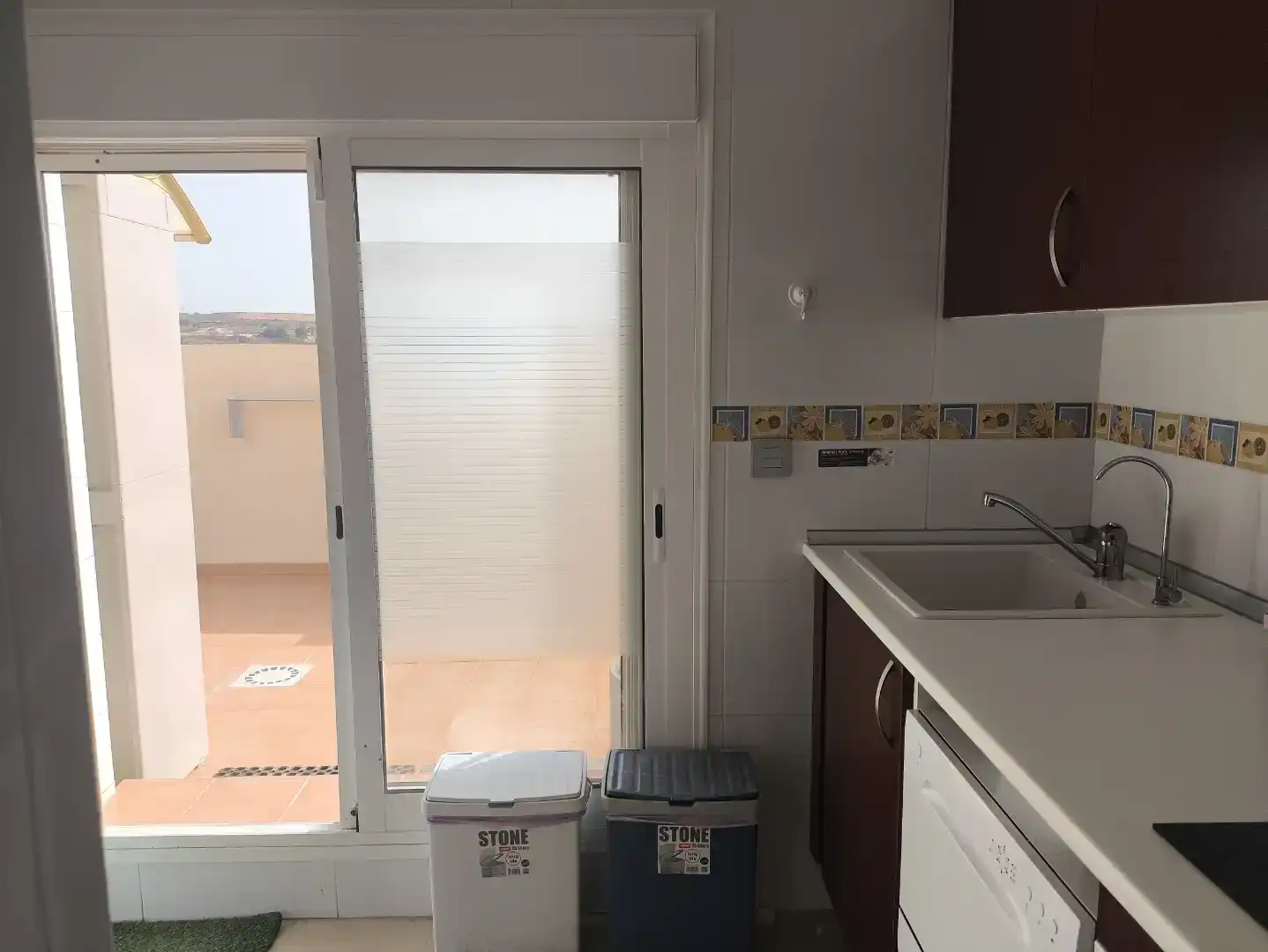 Cuina de Àtic en venda en  Murcia Capital amb Aire condicionat, Terrassa i Piscina