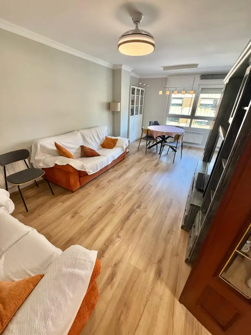 Wohnzimmer von Wohnung zur Miete in Valencia mit Klimaanlage, Heizung und Möbliert