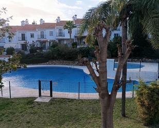 Swimming pool of Single-family semi-detached to rent in Rincón de la Victoria  with Private garden, Terrace and Storage room