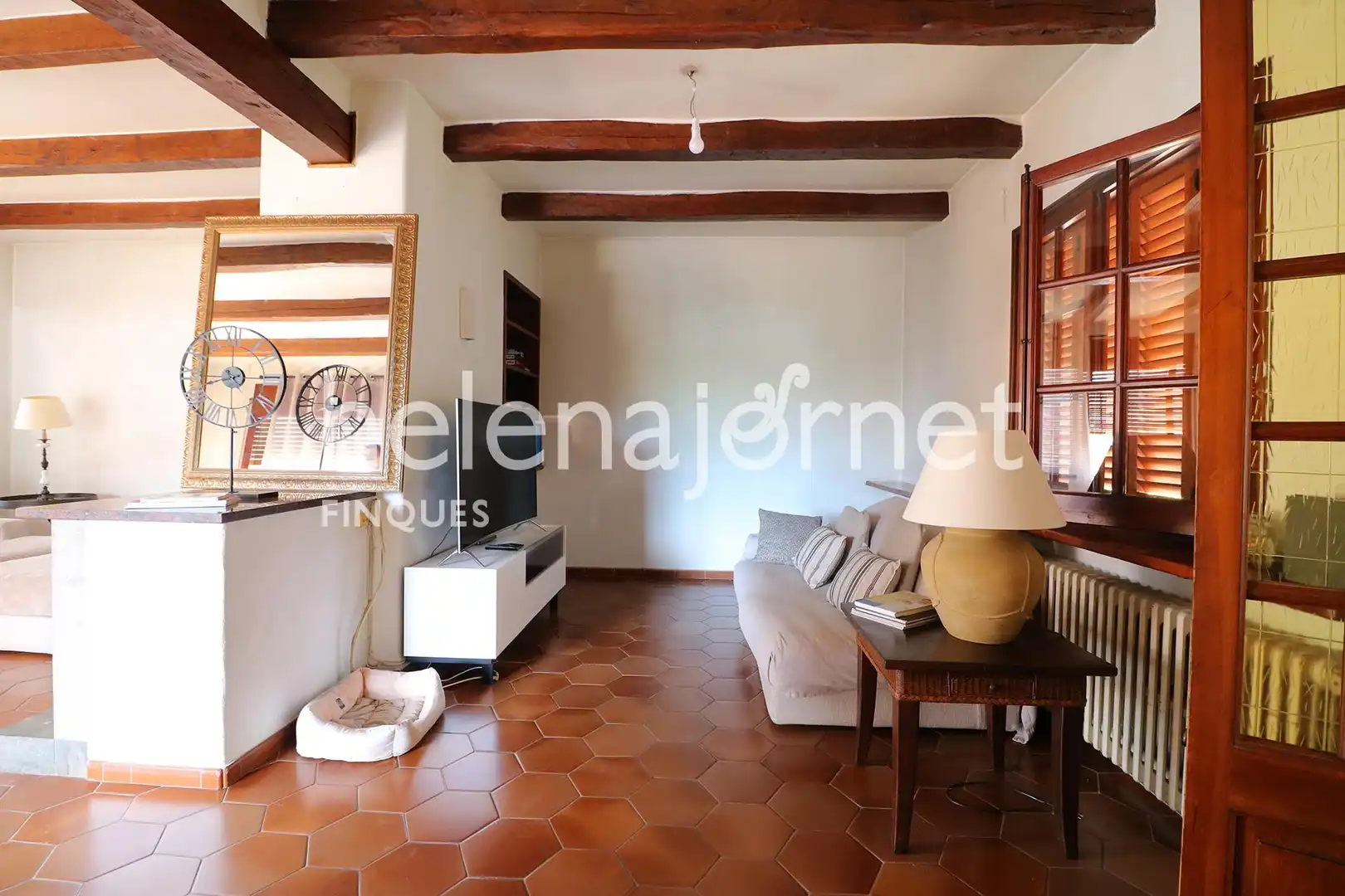 Sala de estar de Casa adosada en venta en Sant Feliu de Guíxols con Amueblado