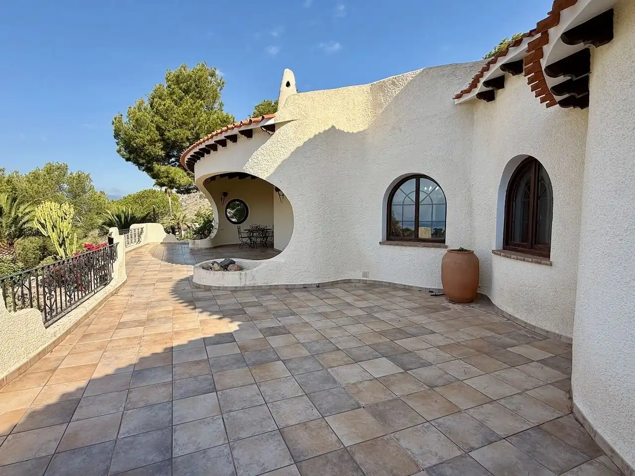 Terraza de Casa o chalet en venta en Altea con Aire acondicionado, Calefacción y Jardín privado