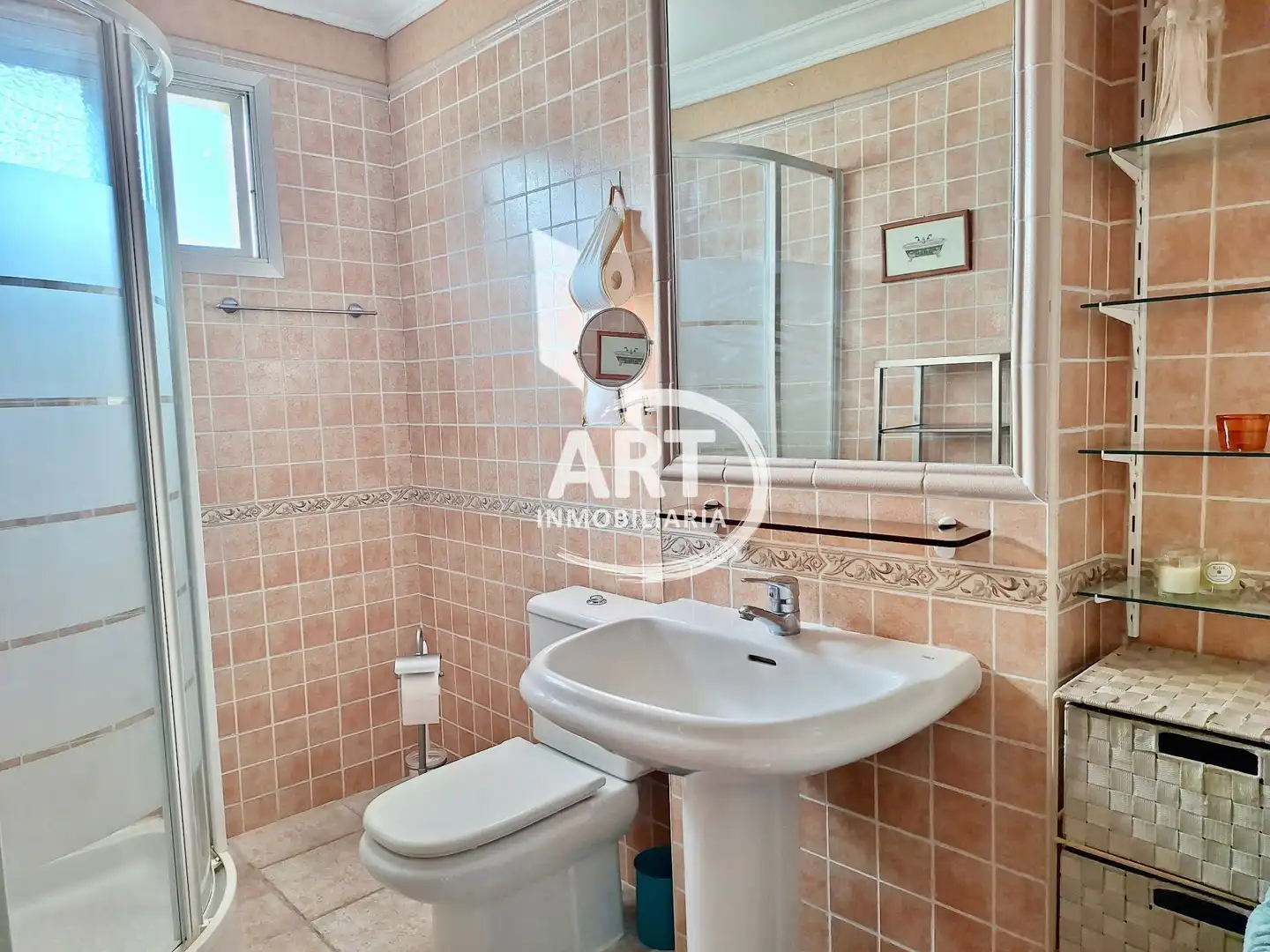 Bathroom of Flat for sale in Bétera  with Air Conditioner, Heating and Terrace