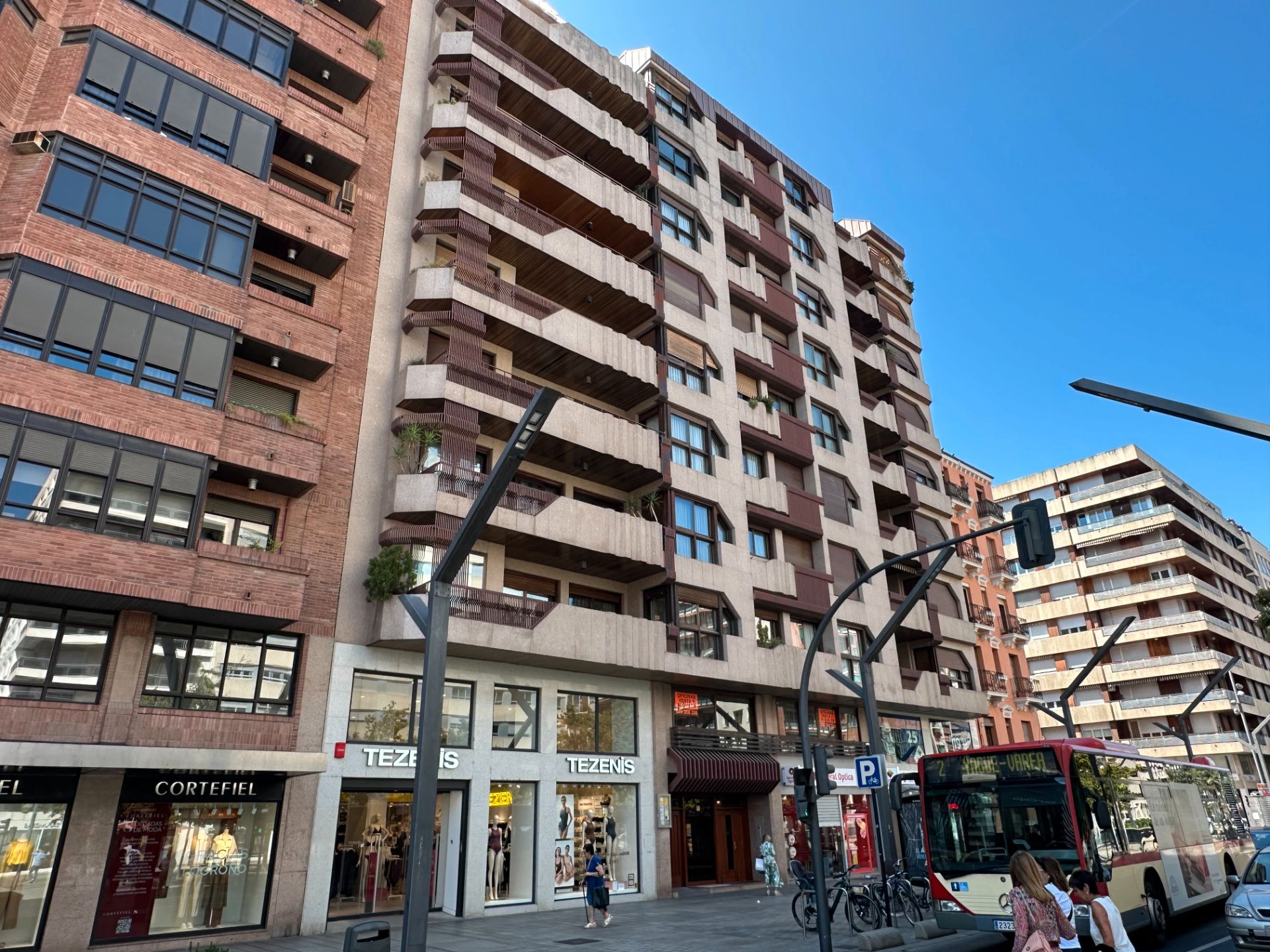 Exterior view of Flat for sale in  Logroño  with Heating, Parquet flooring and Terrace