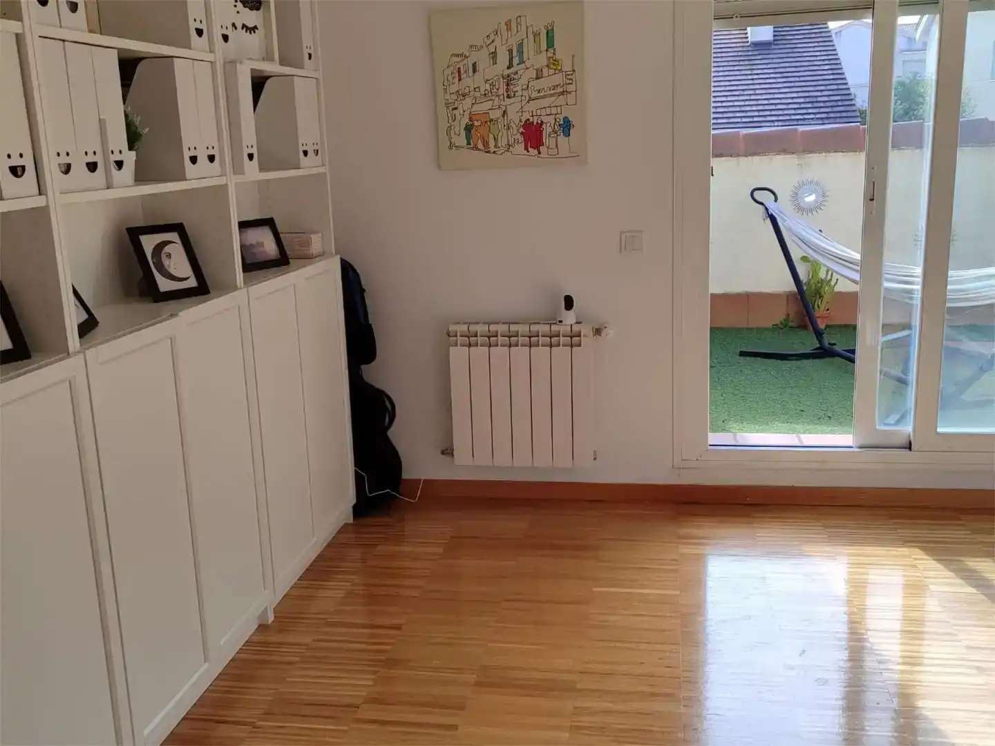 Sala d'estar de Pis en venda en Cubas de la Sagra amb Jardí privat, Parquet i Traster