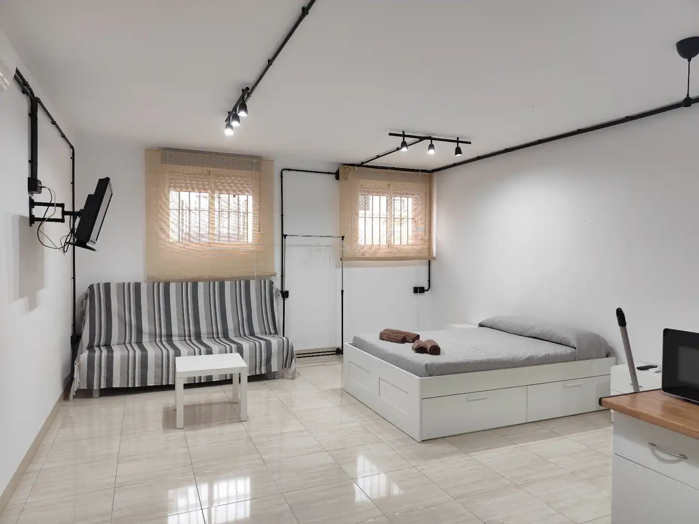 Habitación de Estudio de alquiler en Sanlúcar de Barrameda con Aire acondicionado, Calefacción y Amueblado
