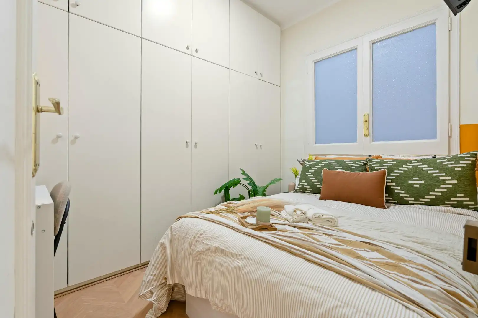 Bedroom of Flat for share in Barcelona  with Heating, Furnished and Washing machine