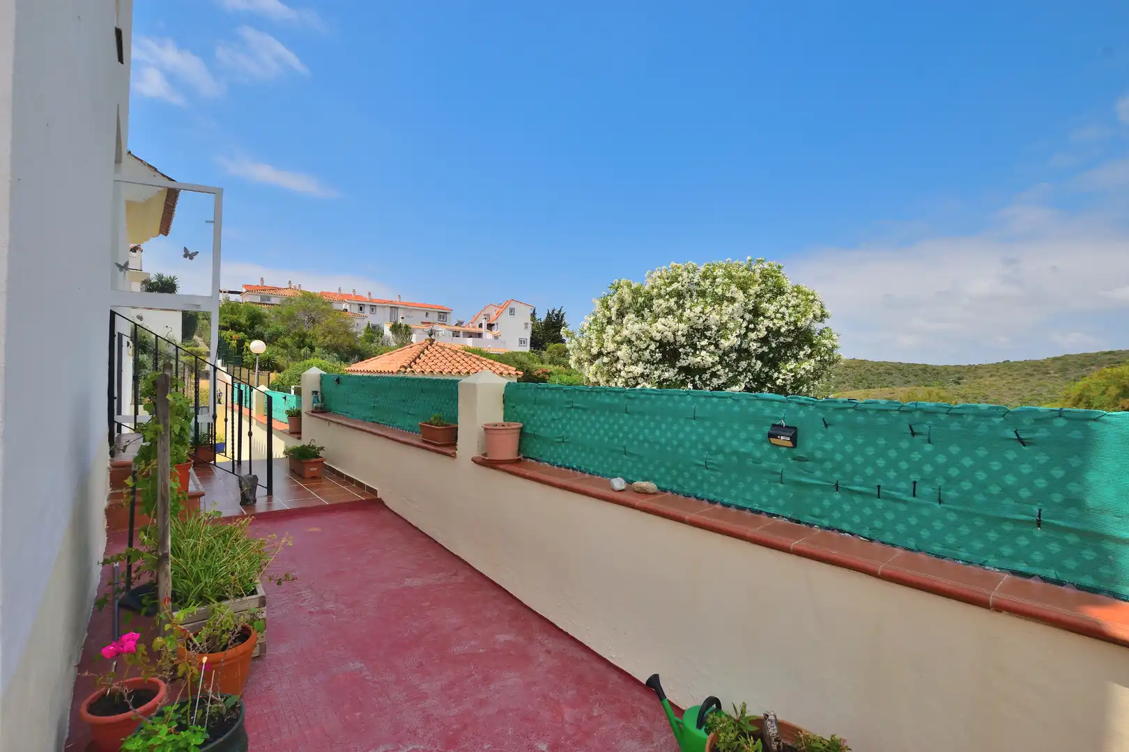 Terrace of Detached homes for sale in Manilva  with Air Conditioner, Private garden and Terrace