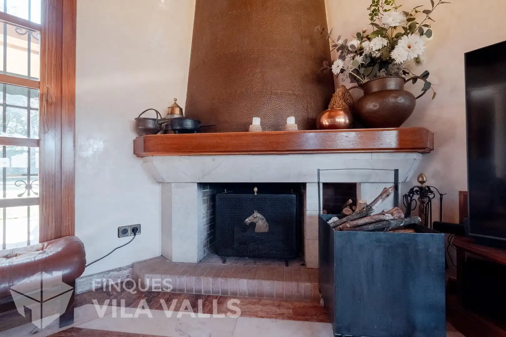 Sala de estar de Casa o chalet en venta en Caldes de Montbui con Aire acondicionado, Jardín privado y Terraza