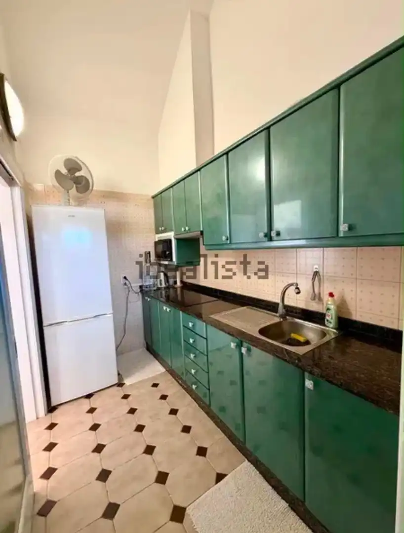 Cuina de Planta baixa de lloguer en San Bartolomé de Tirajana amb Jardí privat, Terrassa i Moblat
