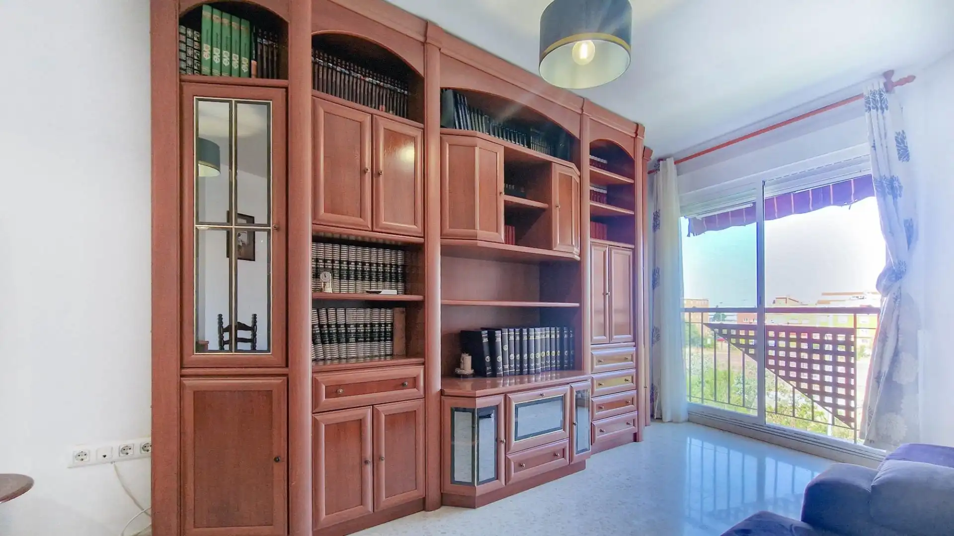 Sala de estar de Piso en venta en Badajoz con Aire acondicionado y Trastero