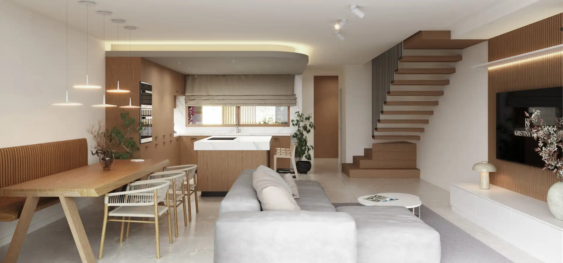 Sala de estar de Casa o chalet en venta en Manilva con Aire acondicionado, Calefacción y Jardín privado