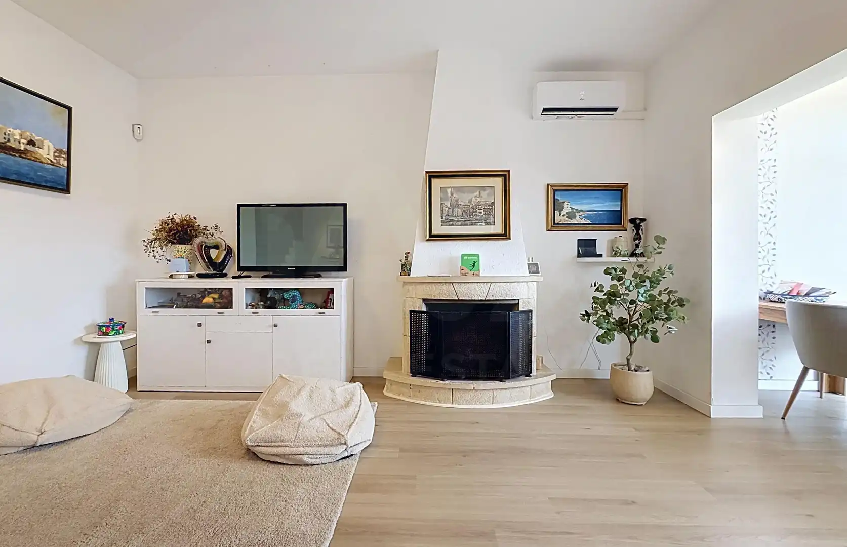 Sala d'estar de Casa o xalet en venda en Sant Pere de Ribes amb Calefacció