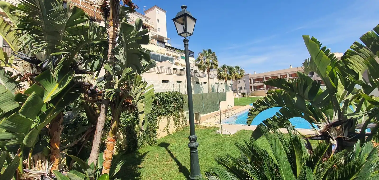 Exterior view of Flat for sale in Roquetas de Mar  with Terrace and Community pool