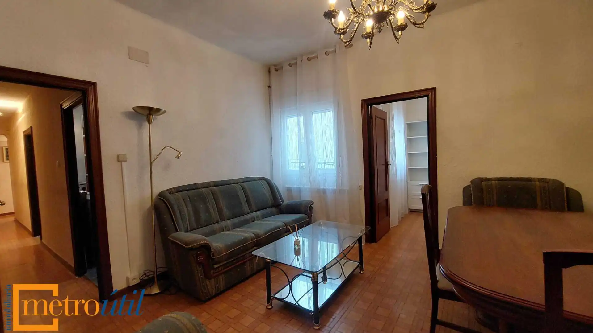 Living room of Flat for rent in Salamanca  with Heating and Furnished