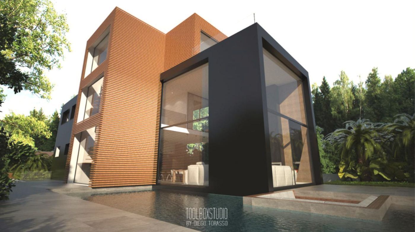 Vista exterior de Casa o chalet en venta en Sant Cugat del Vallès con Aire acondicionado, Terraza y Trastero