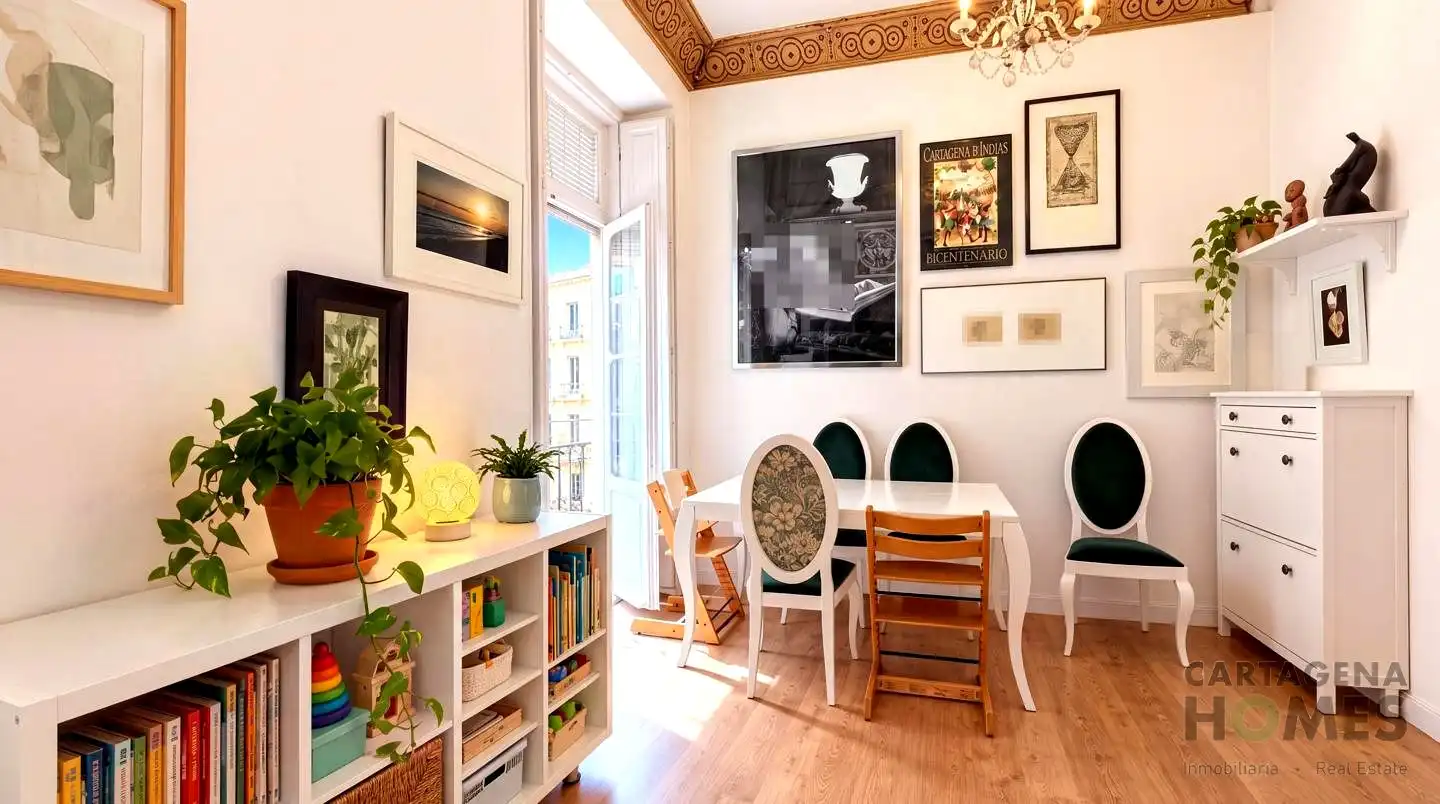 Dining room of Flat for sale in Cartagena ciudad