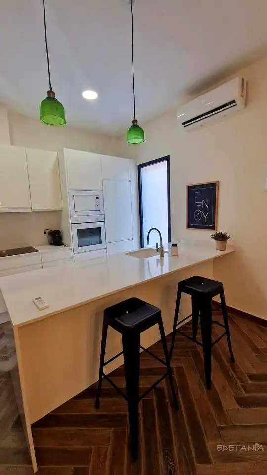 Kitchen of Apartments for rent in Alfara del Patriarca  with Air Conditioner, Heating and Furnished