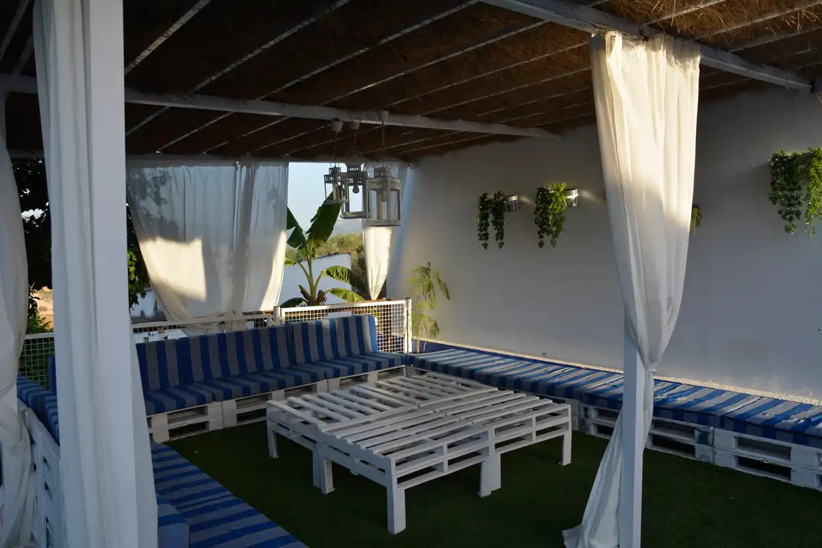Terrace of Houses for rent in El Bosque  with Air Conditioner, Private garden and Terrace