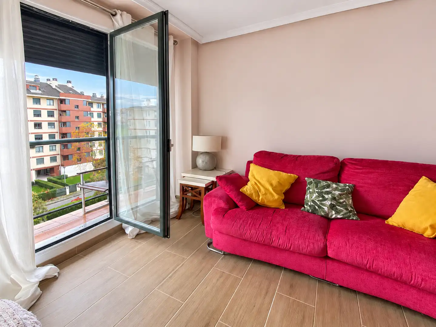 Living room of Flat for rent in Santander  with Heating, Terrace and Swimming Pool