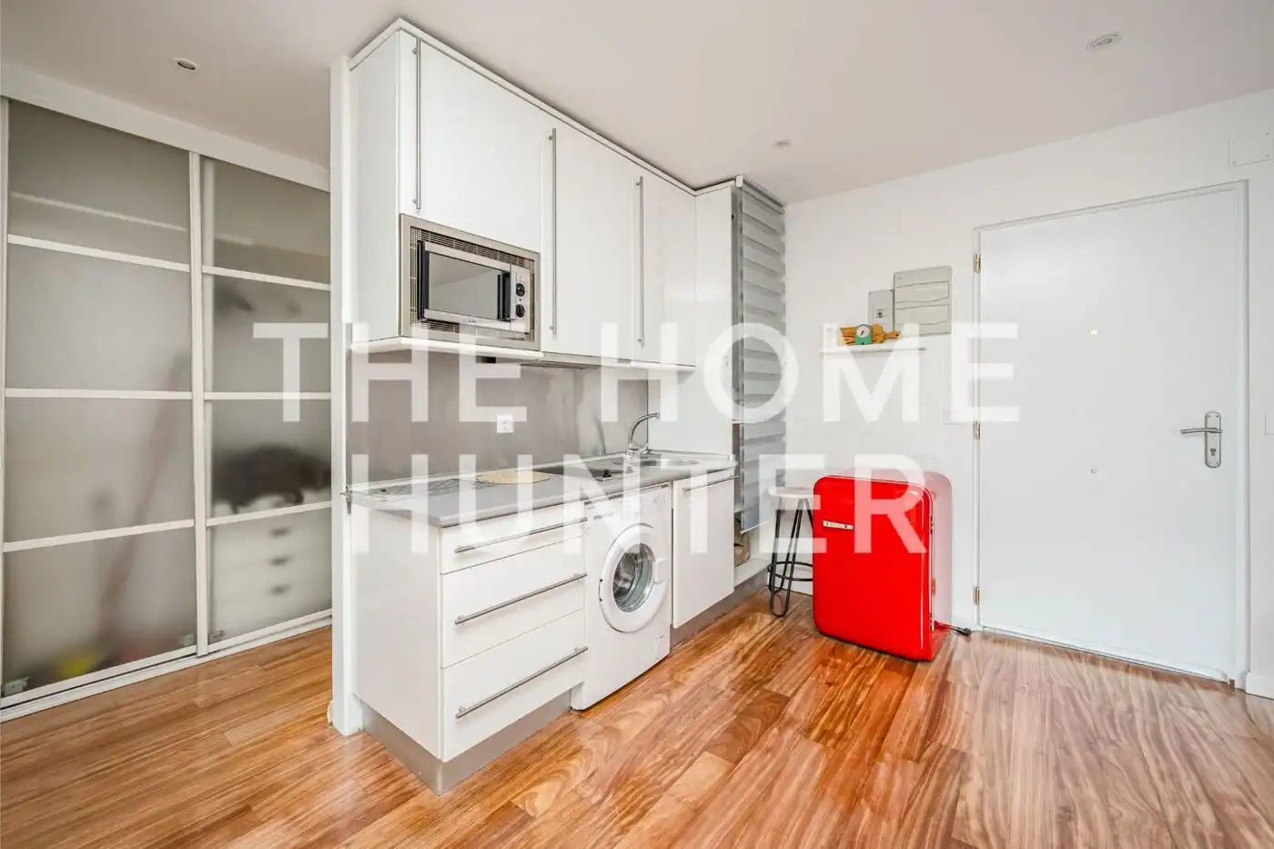 Kitchen of Flat for rent in Madrid  with Air Conditioner, Heating and Furnished