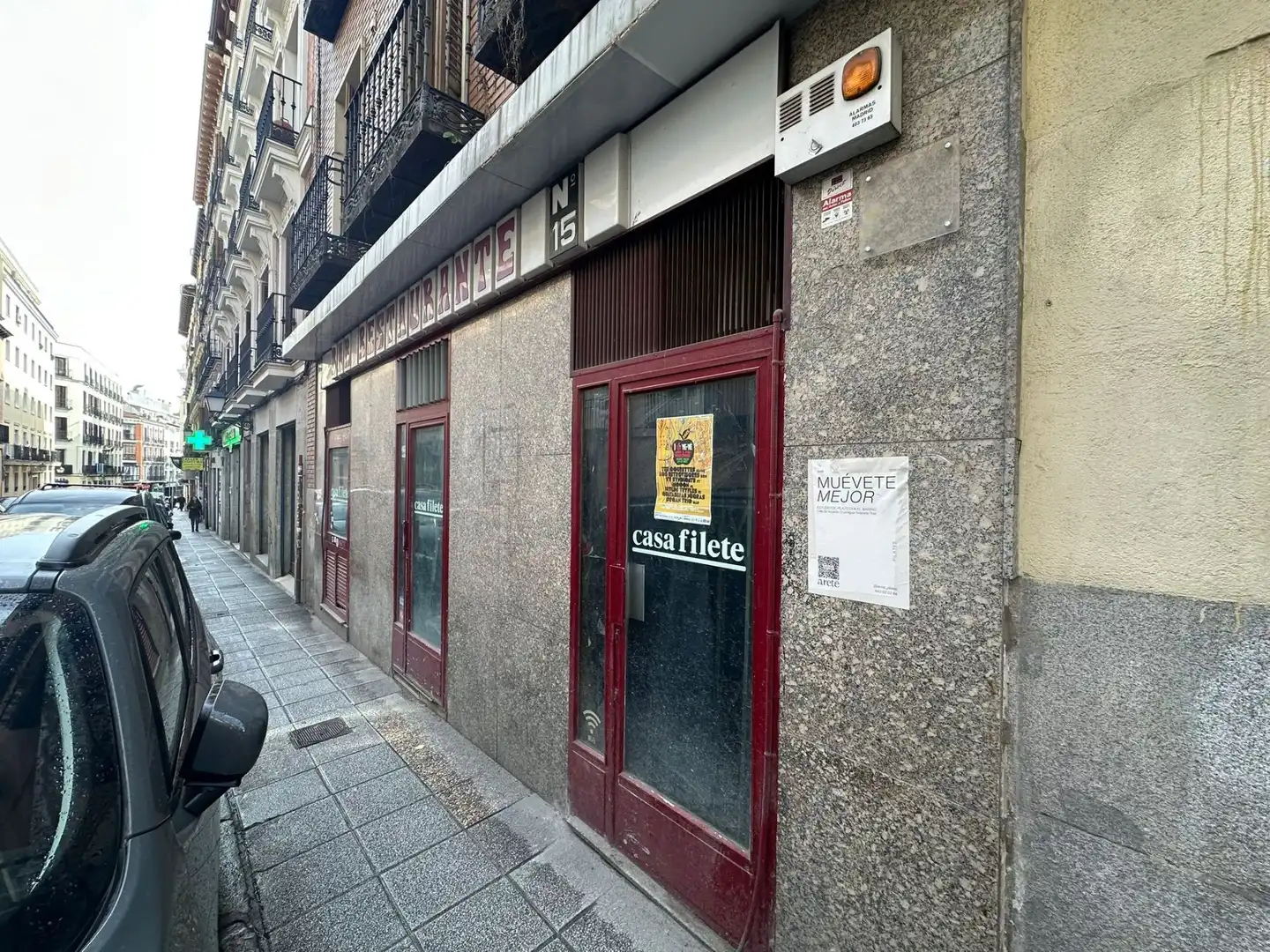 Außenansicht von Geschaftsraum zur Miete in Madrid mit Klimaanlage