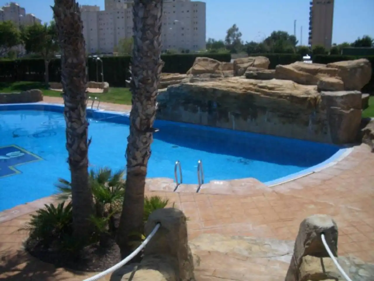 Swimming pool of Flat for rent in El Campello  with Air Conditioner, Heating and Terrace