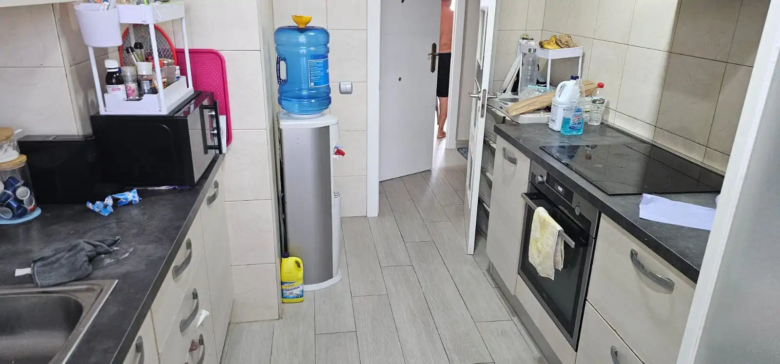 Kitchen of Flat for sale in Mataró  with Heating, Private garden and Balcony