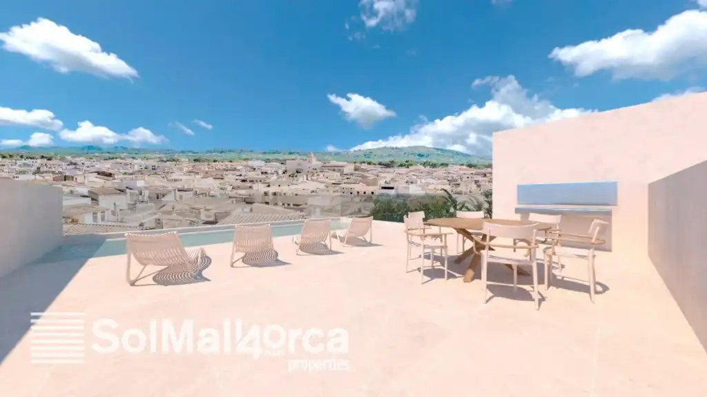Terrassa de Apartament en venda en Artà amb Aire condicionat, Terrassa i Piscina