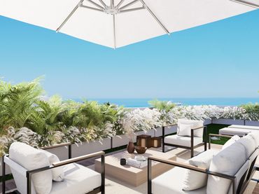Neubau-Penthouse mit Pool zum Verkauf in Calle Baena 12