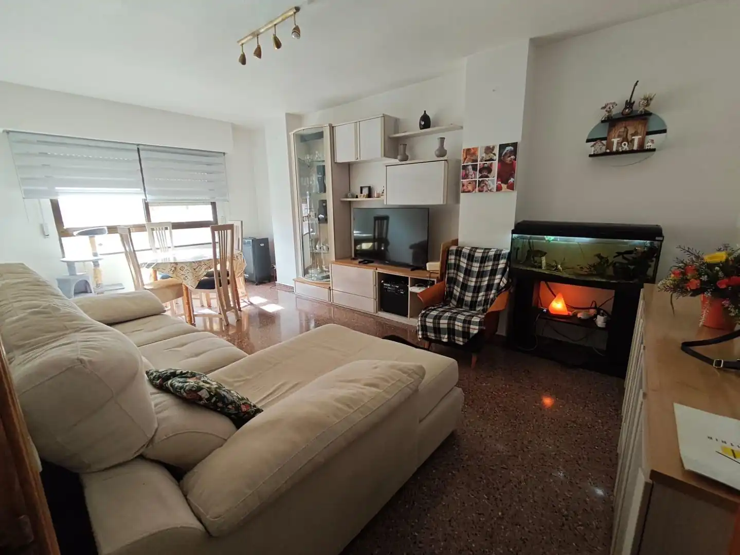 Sala de estar de Piso en venta en Petrer con Trastero