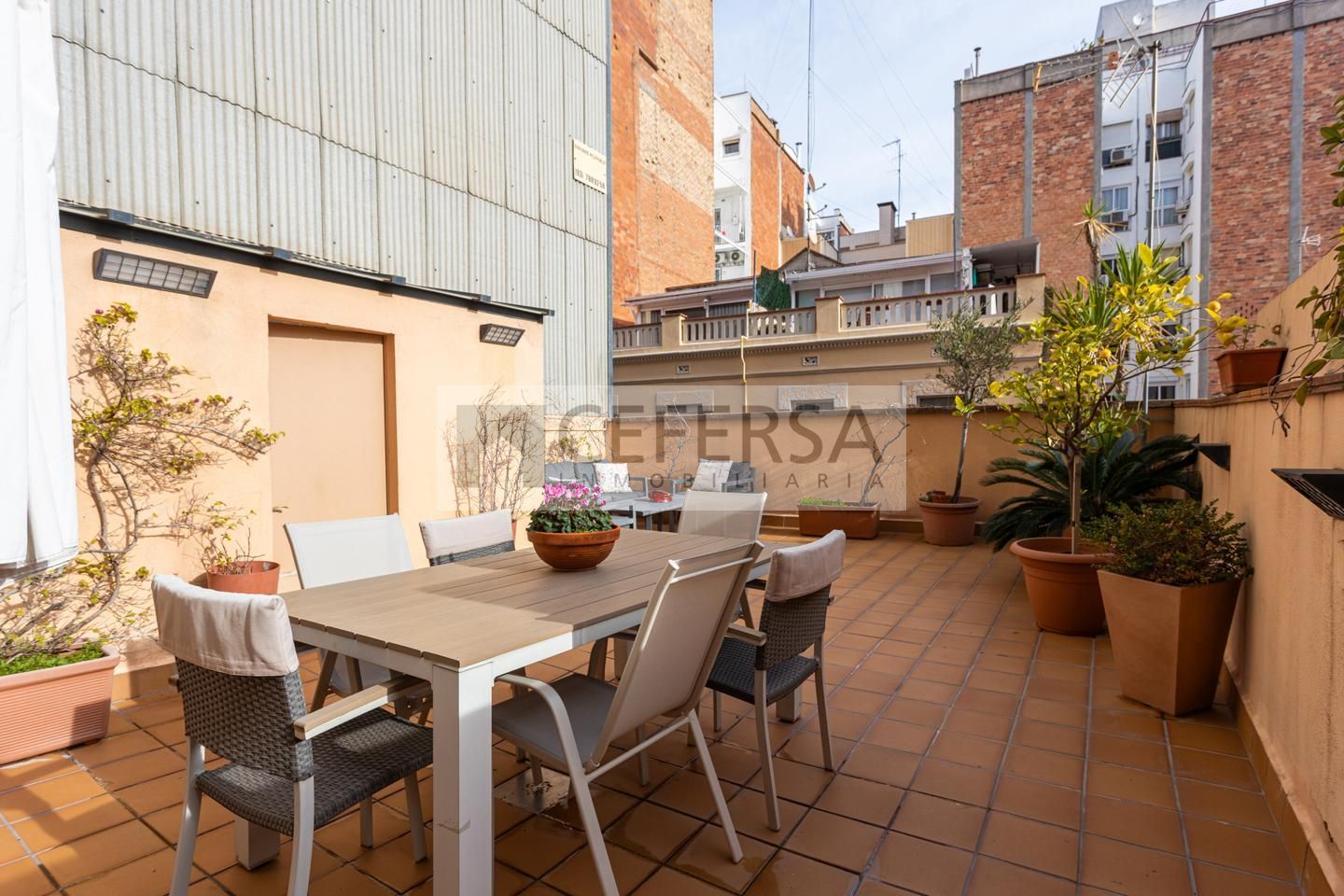 Terrassa de Casa o xalet en venda en  Barcelona Capital amb Calefacció, Parquet i Terrassa