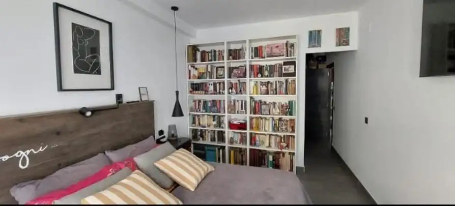 Bedroom of Apartments for sale in Málaga  with Air Conditioner and Balcony