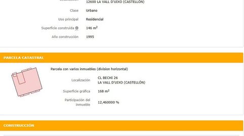 Foto 4 de Piso en venta en Betxi, 26, La Vall d'Uixó, Castellón