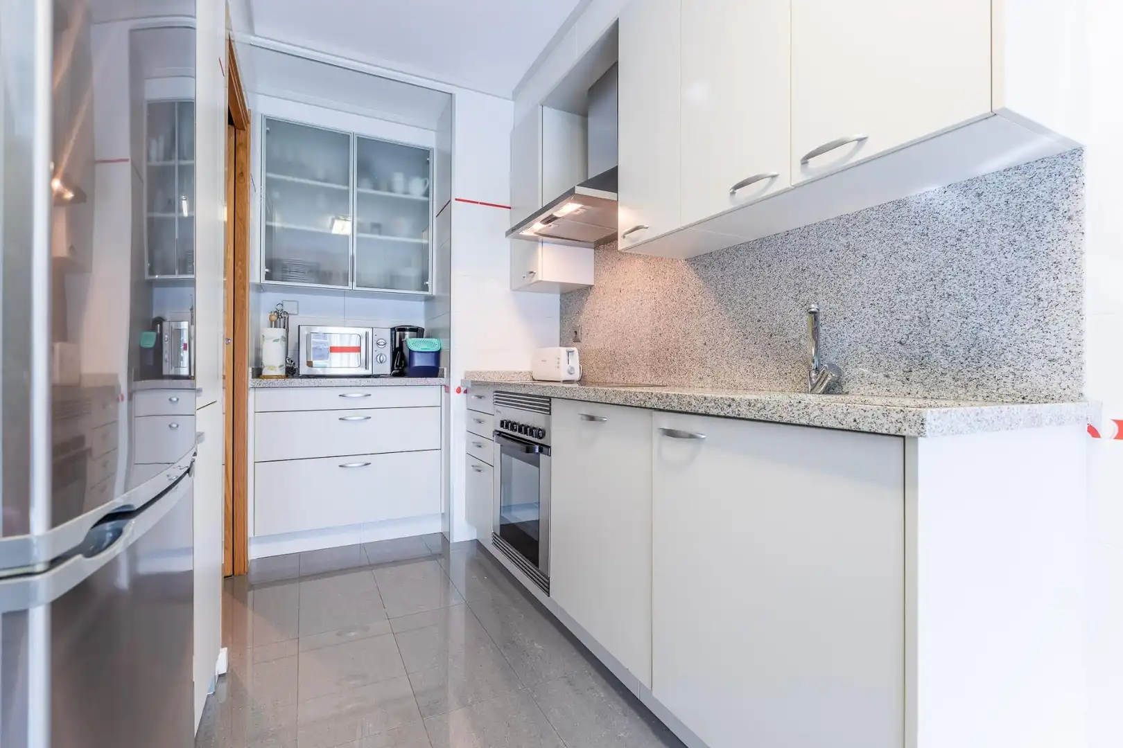 Küche von Wohnung zum Verkauf in Sada (A Coruña) mit Privatgarten, Terrasse und Abstellraum