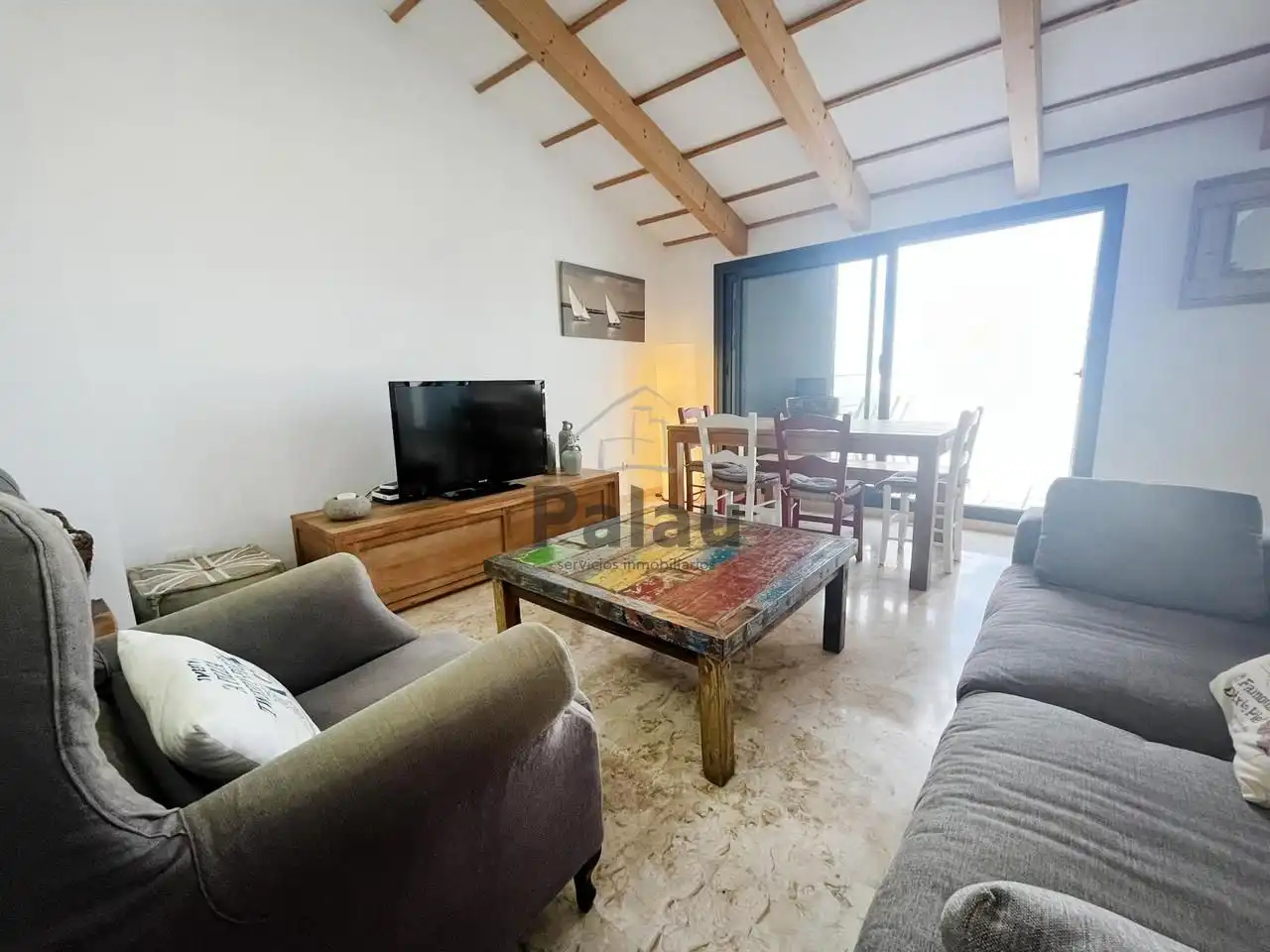 Living room of Duplexes for sale in Ciutadella de Menorca  with Air Conditioner, Heating and Terrace