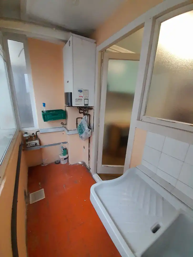 Kitchen of Flat for sale in Olot  with Heating, Storage room and Balcony